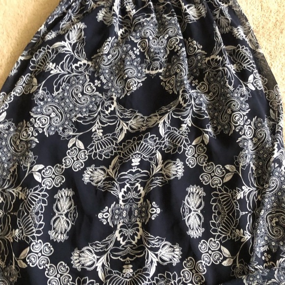 Vince Camuto One-Shoulder Floral Maxi Dress size 6 - Picture 4 of 6